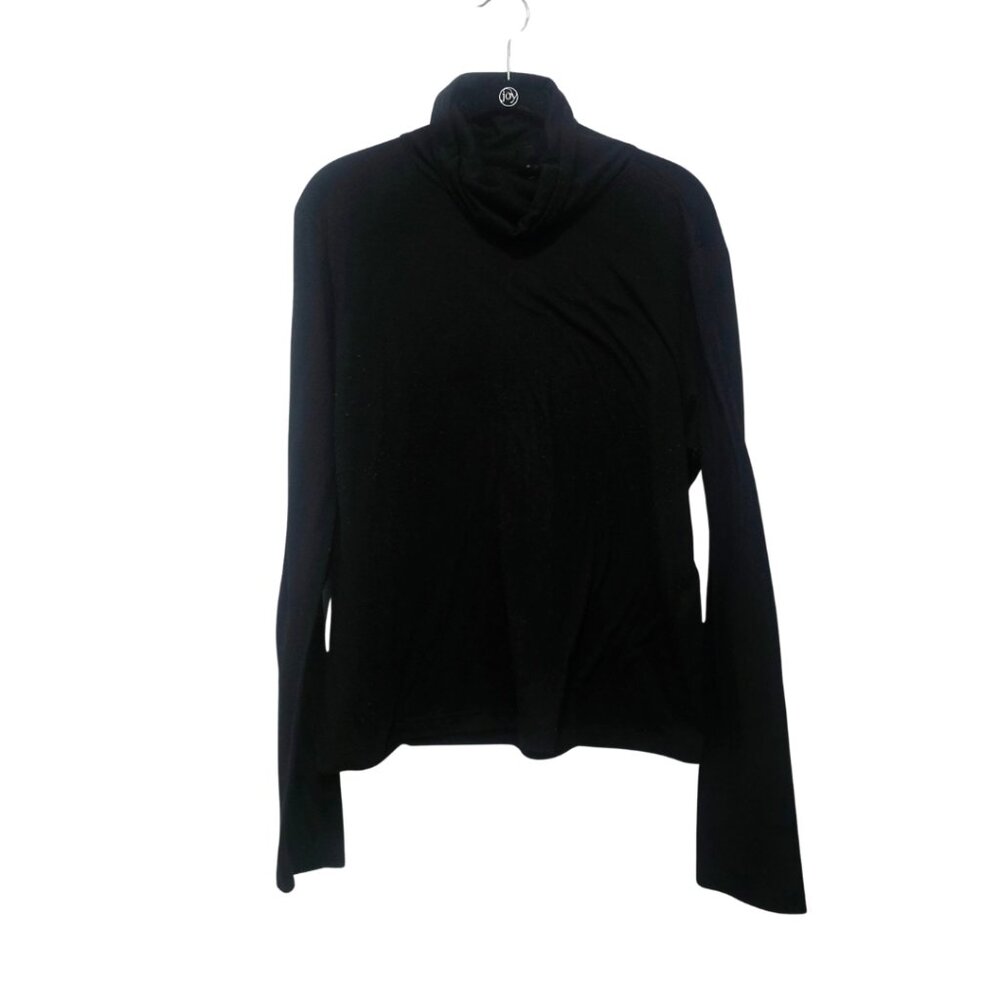 SHEIN Women’s Black Turtleneck Shirt Size 0XL
